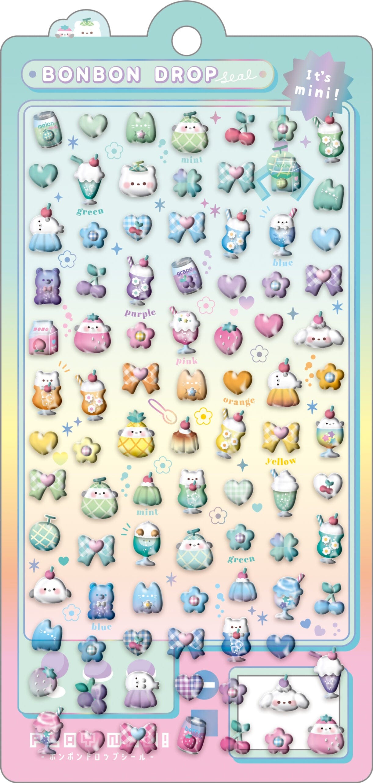 Seal Bonbon Drop Mini Stickers