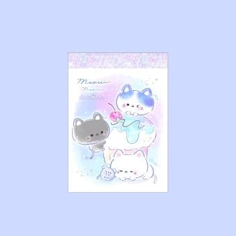 Meow Meow Cake Mini Notepad by Crux