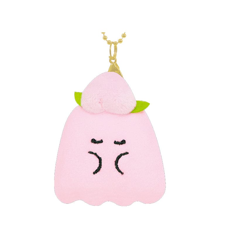 Peach PetaFure Keychain