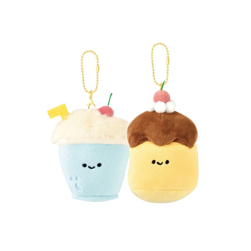 Cream Soda and Purin Best Friends Keychain Set