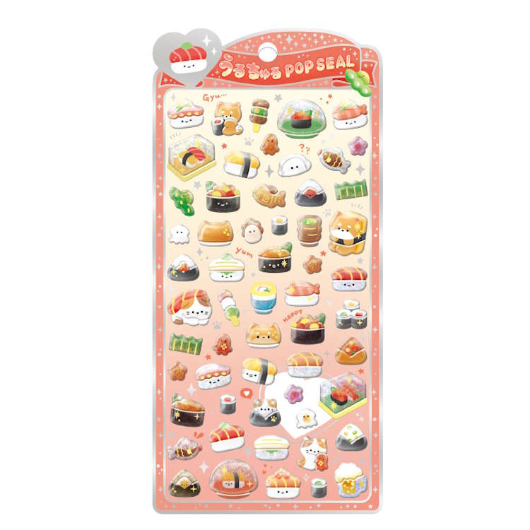 Sushi Uruchuru Crux Stickers