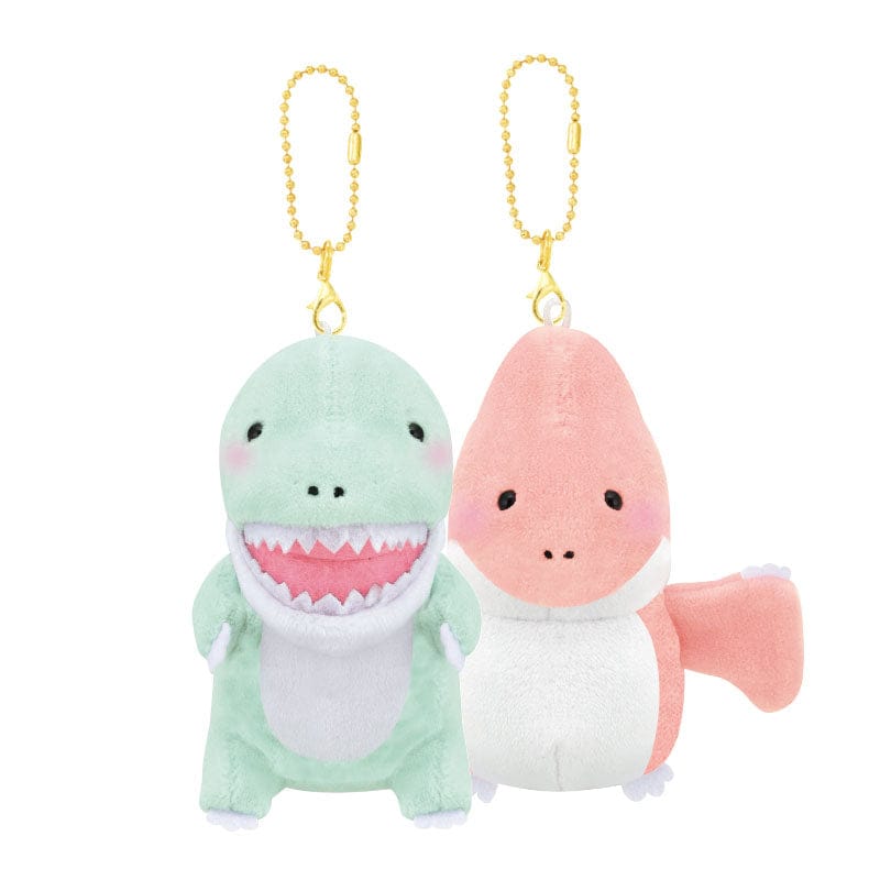 Spinosaurus and Pterandon Best Friends Keychain Set