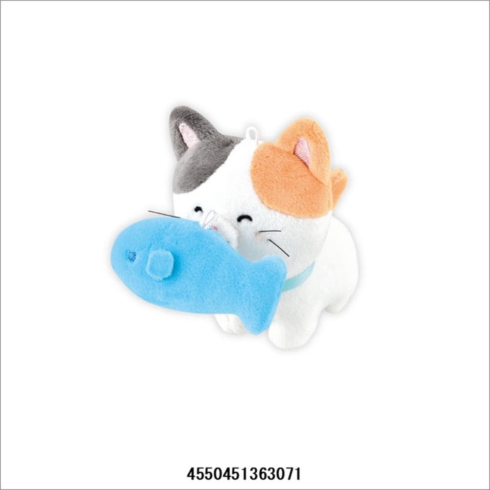 Mogunui Mikeneko Plush Keychain