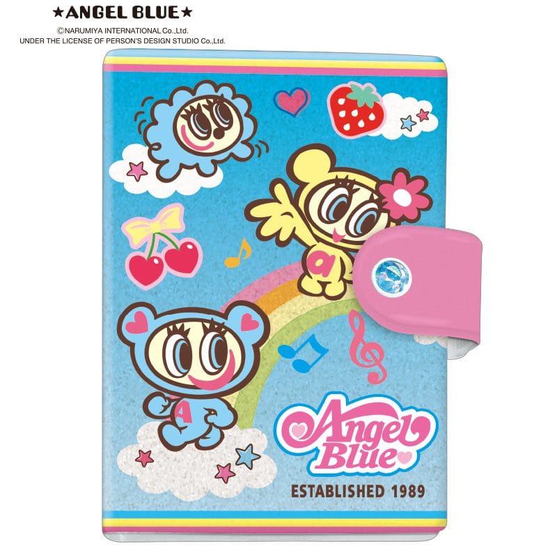Angel Blue Reusable Sticker Book