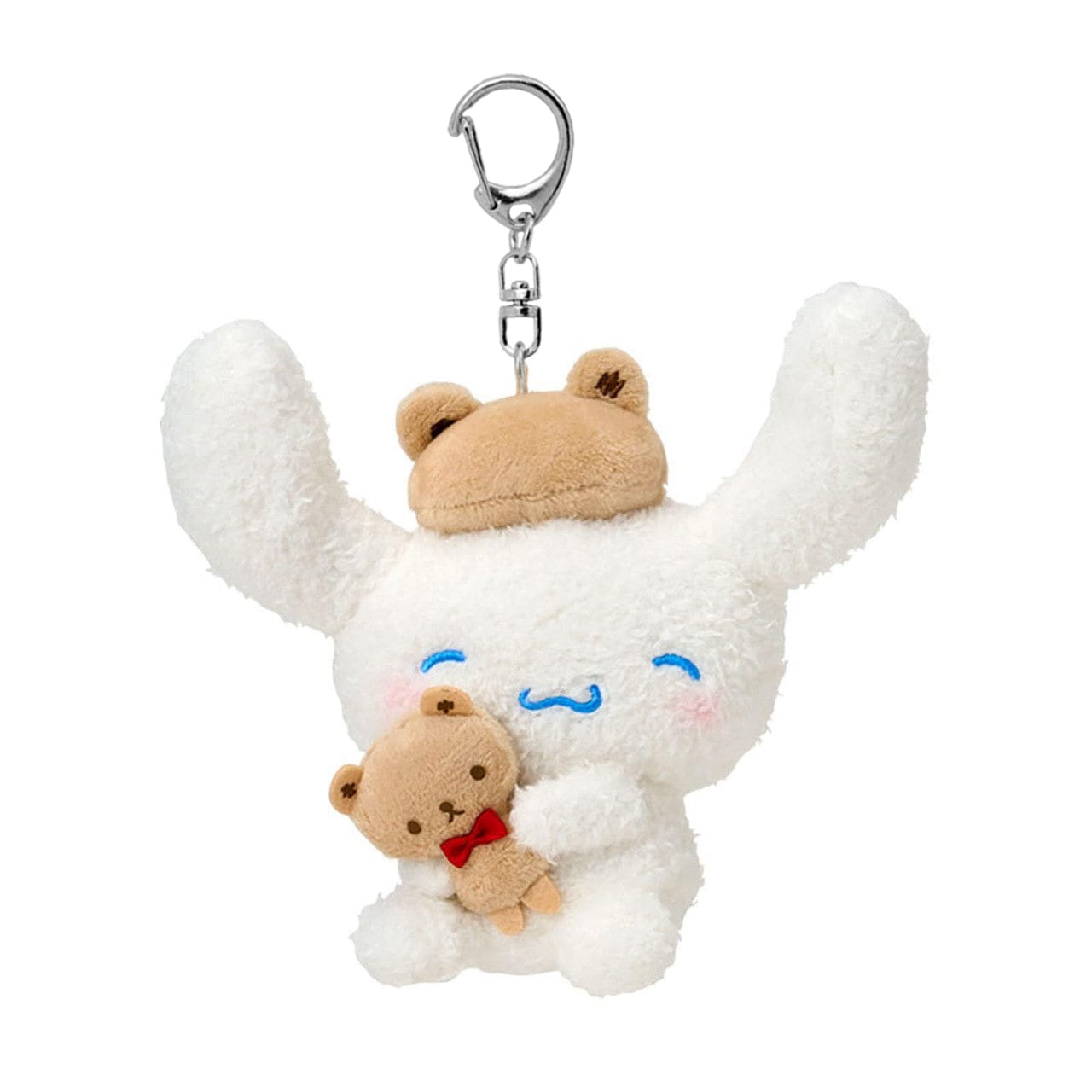 Cinnamoroll Together with Teddy Bear Ear Mascot Keychain