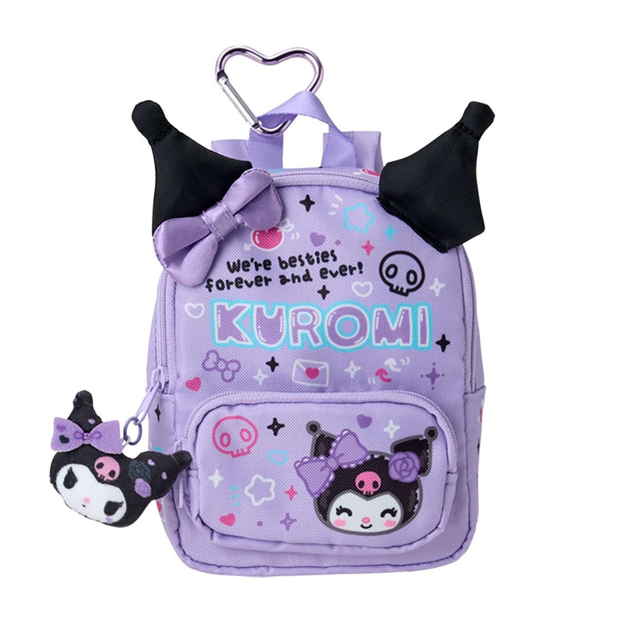 Kuromi Sparkle Mini Pouch