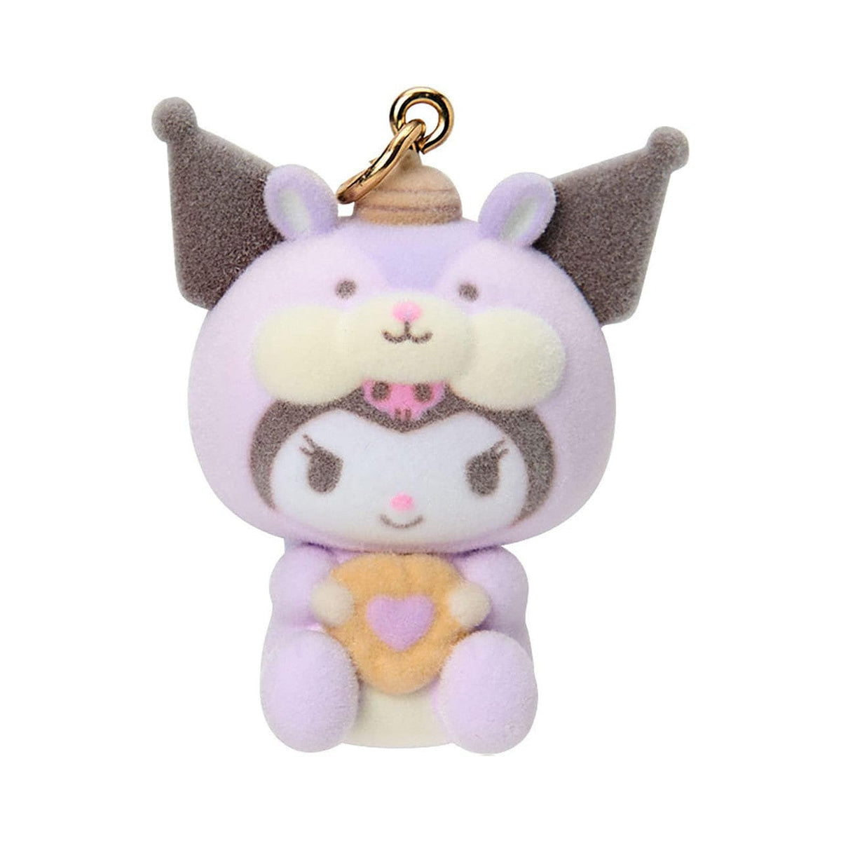 Kuromi Tail Keychain (Fluffy Squirrel Series)