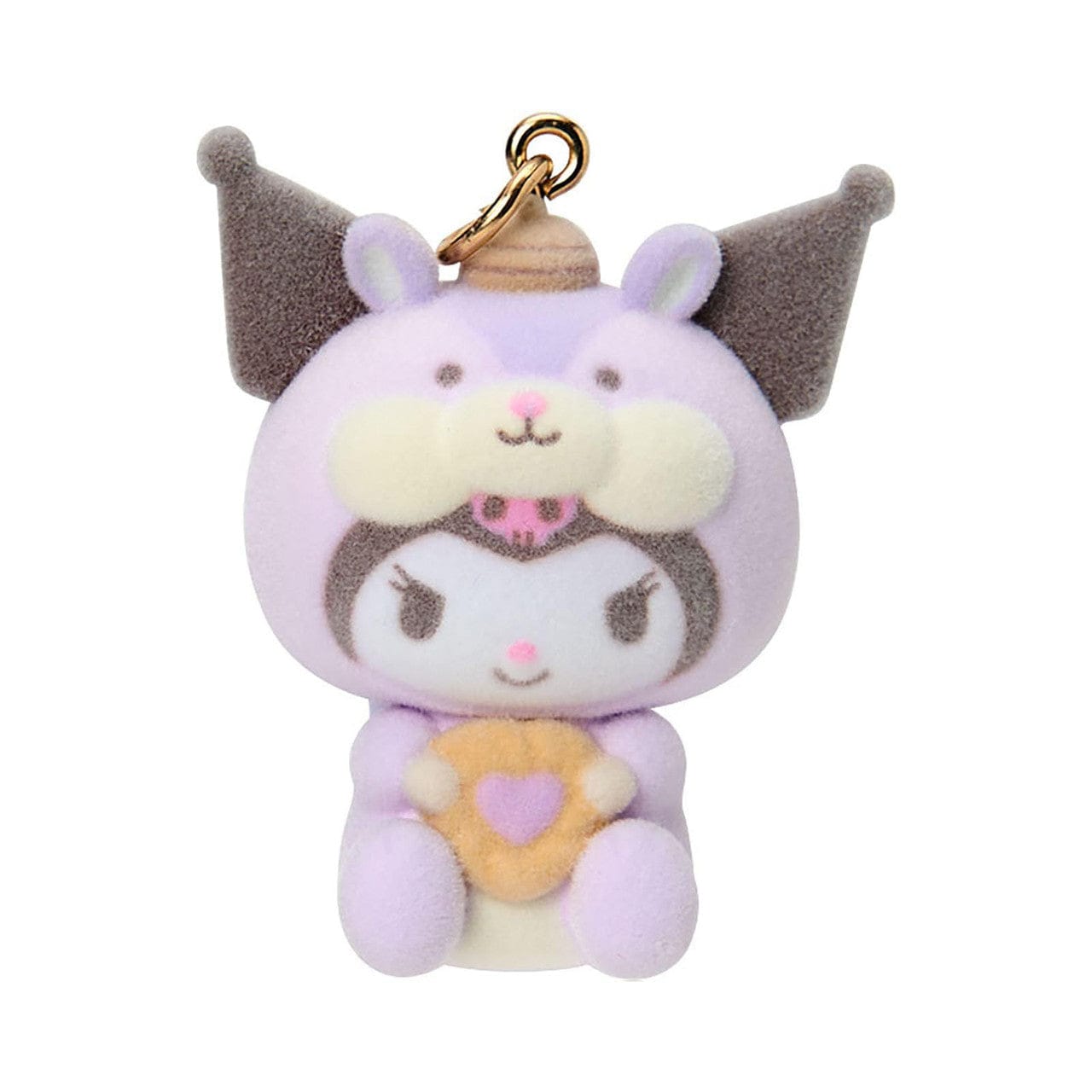 Kuromi Tail Keychain (Fluffy Squirrel Series)