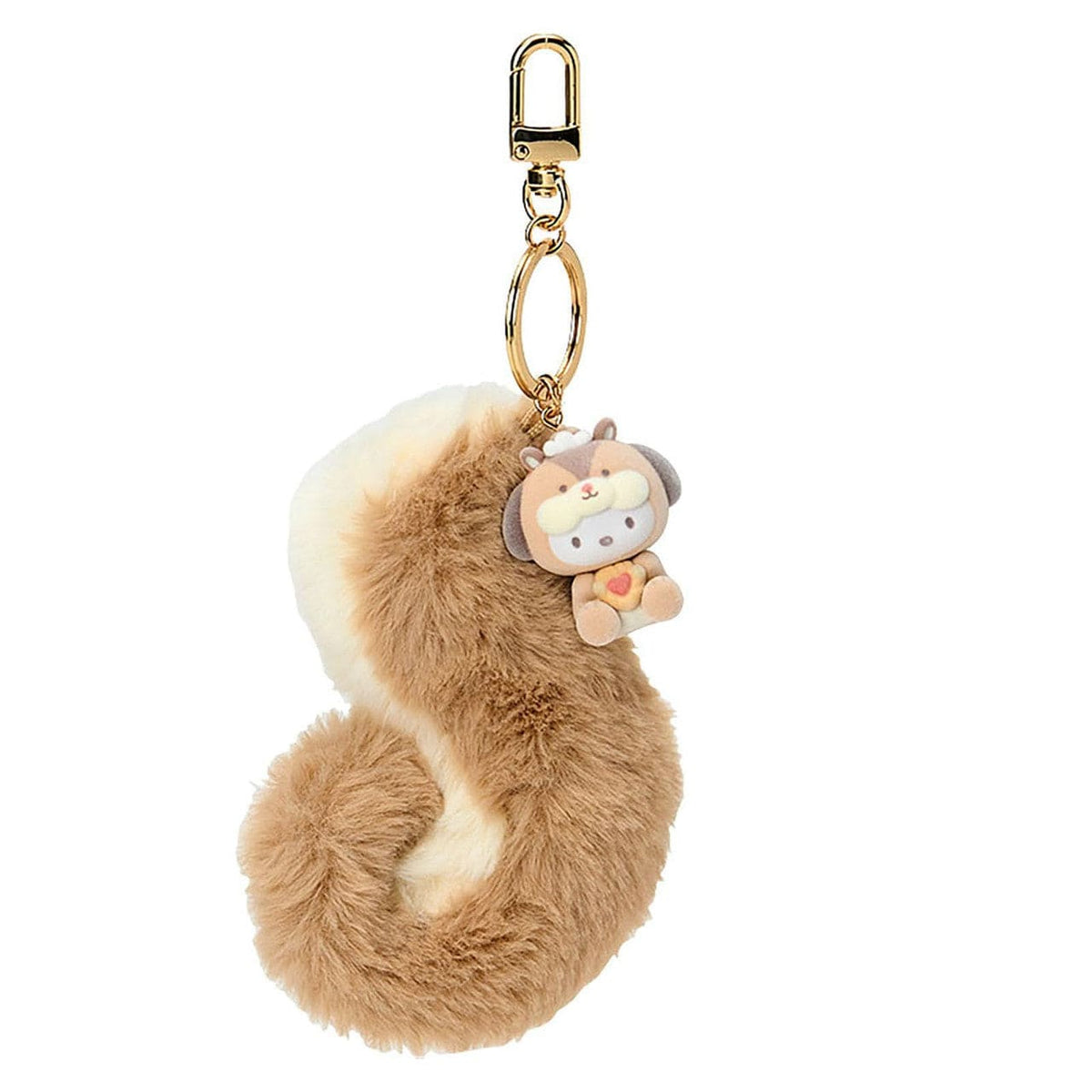 Pochacco Tail Keychain (Fluffy Squirrel Series)