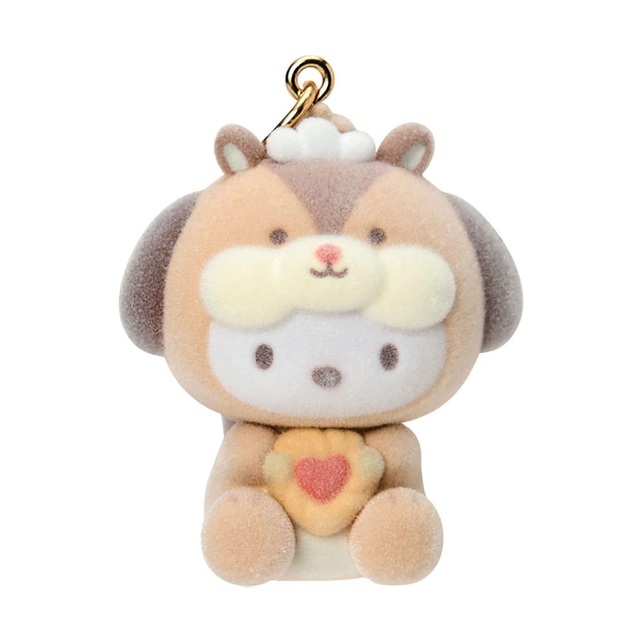 Pochacco Tail Keychain (Fluffy Squirrel Series)