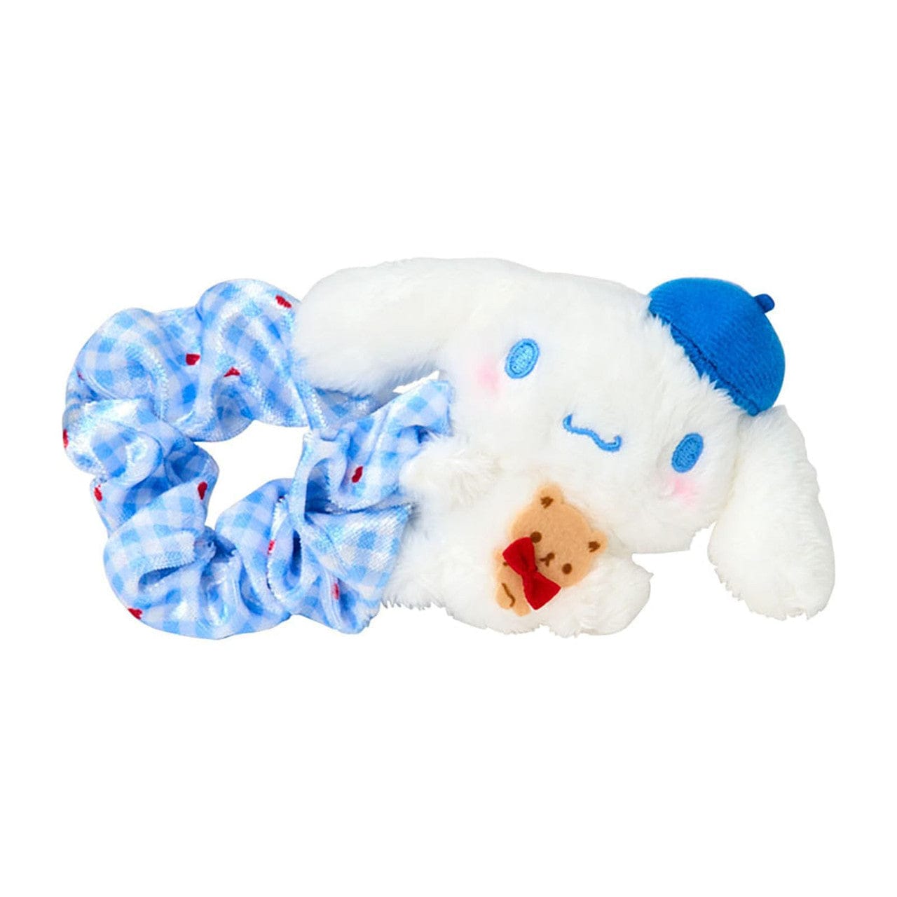 Cinnamoroll Together with Teddy Bear Scrunchie