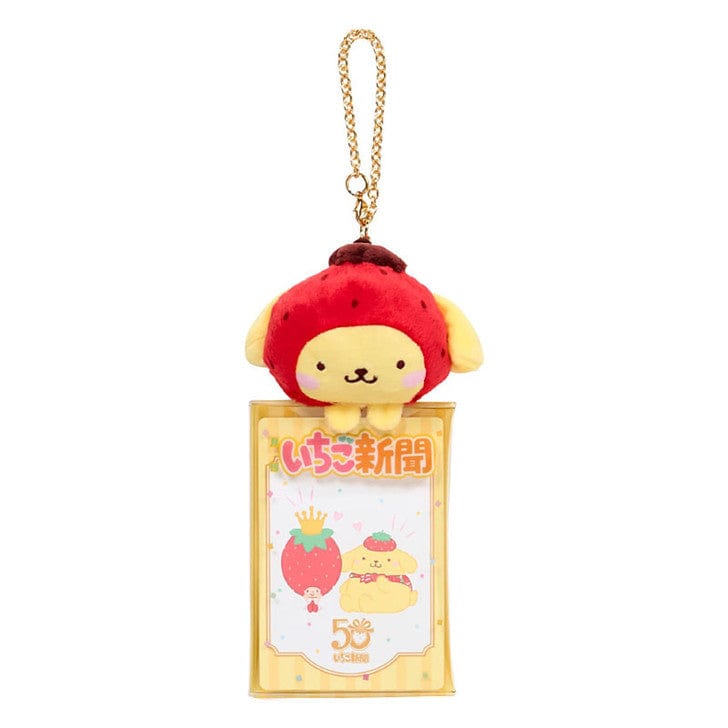 Pompompurin Strawberry News 50th Anniversary Card Case