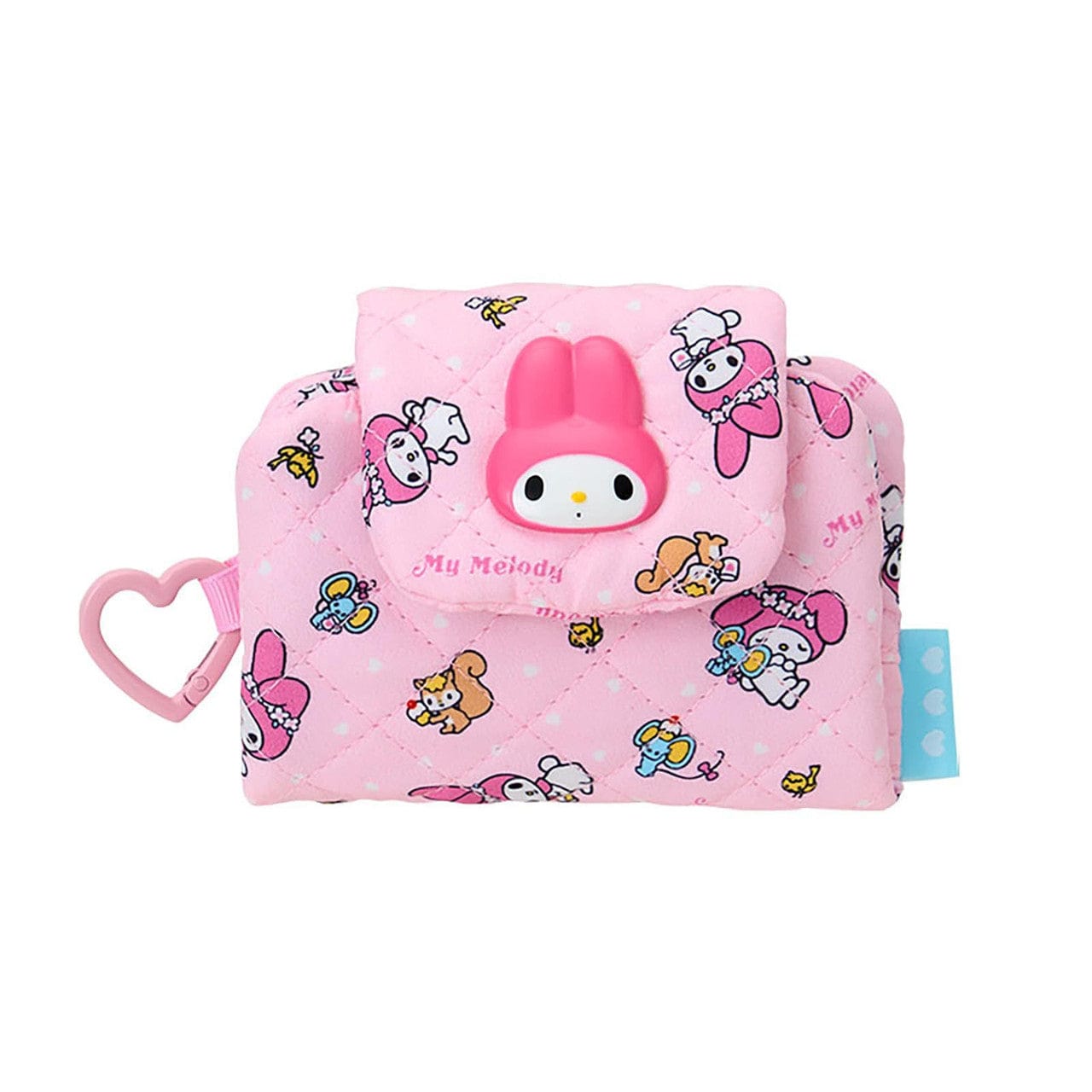My Melody Sanrio Quilt Collection Card and Coin Case