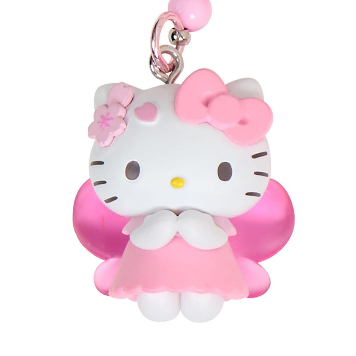 Hello Kitty Sakura Charm Keychain