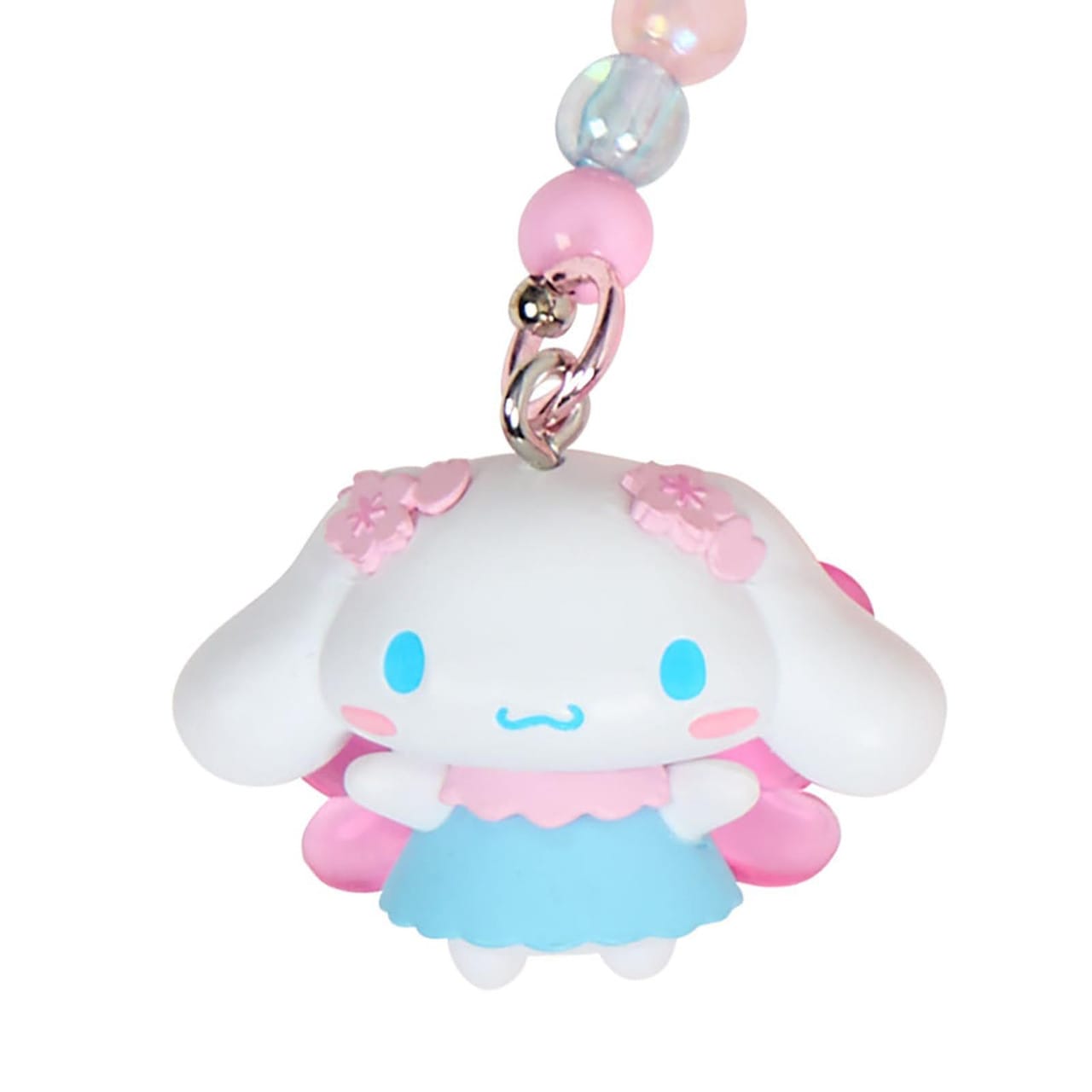 Cinnamoroll Sakura Charm Keychain