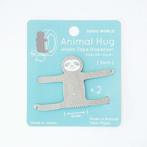 Hugging Sloth Washi Tape Cutter