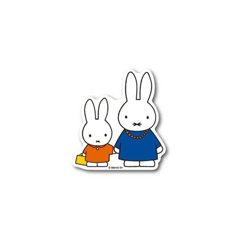 Miffy &amp; Mama Mini Die Cut Sticker