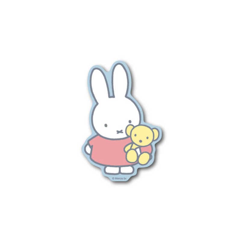 Miffy & Toy Bear Mini Die Cut Sticker