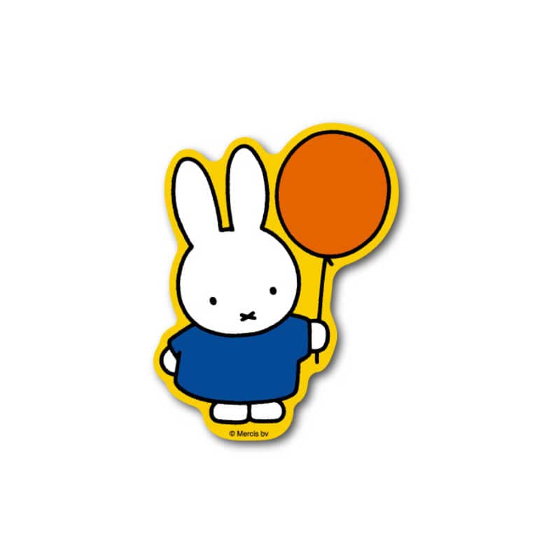 Miffy & Balloon Die Cut Sticker