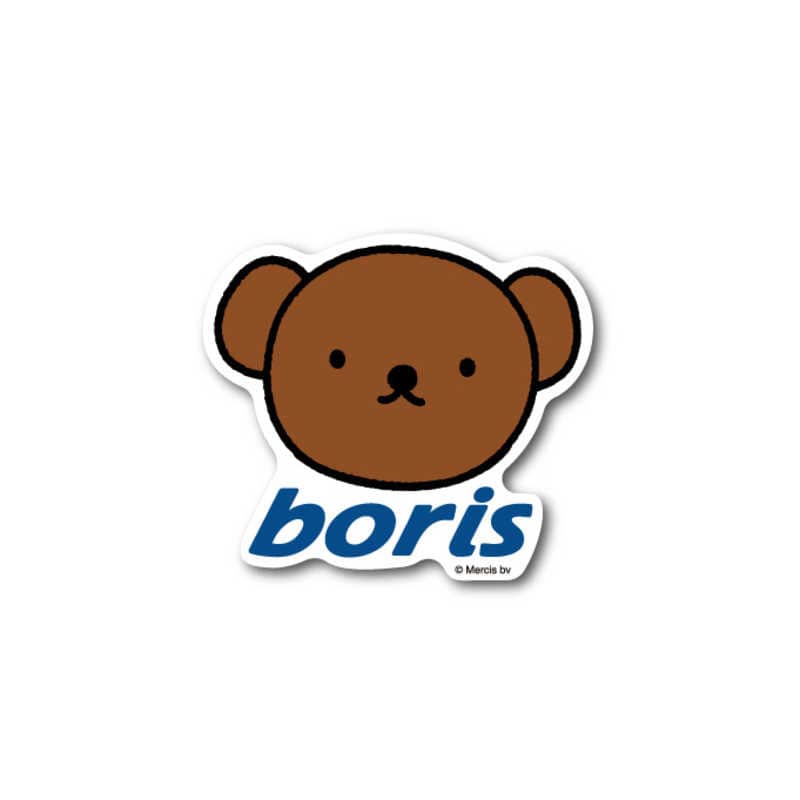 Borris Face Die Cut Sticker