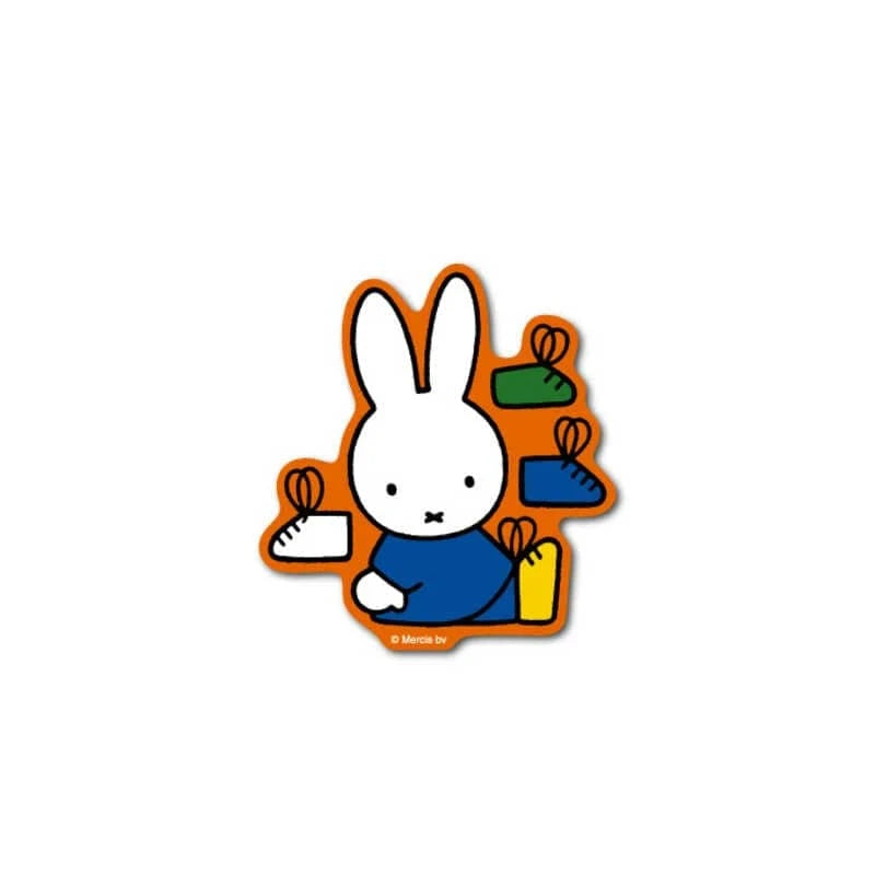 Miffy &amp; Shoes Die Cut Sticker