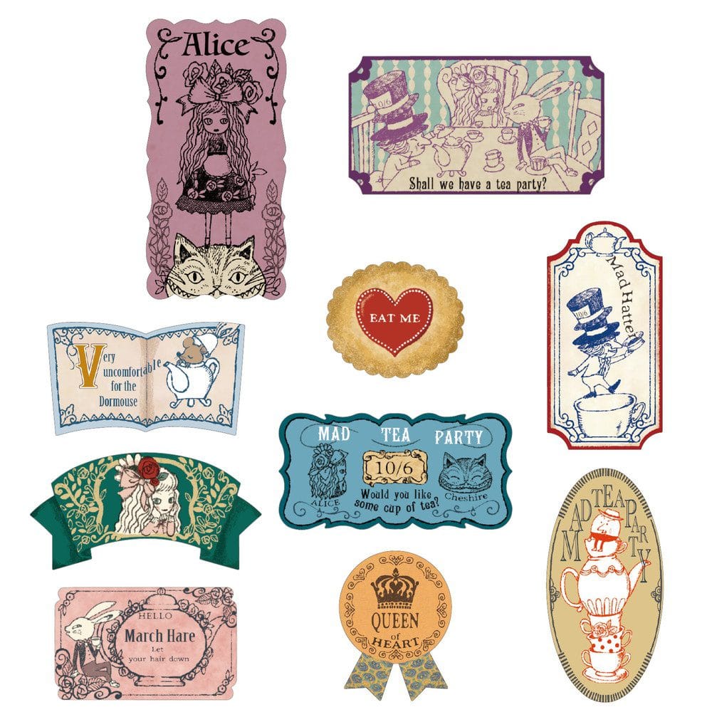 Alice Flake Stickers Tin Ver.2