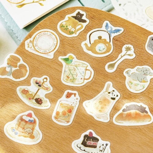 Afternoon Tea Yellow Version BGM Stickers