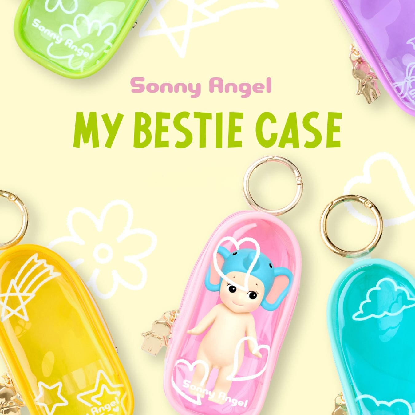 Sonny Angel My Bestie Case Purple