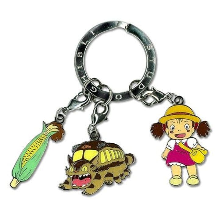 My Neighbor Totoro Meichan 3 Charm Keychain
