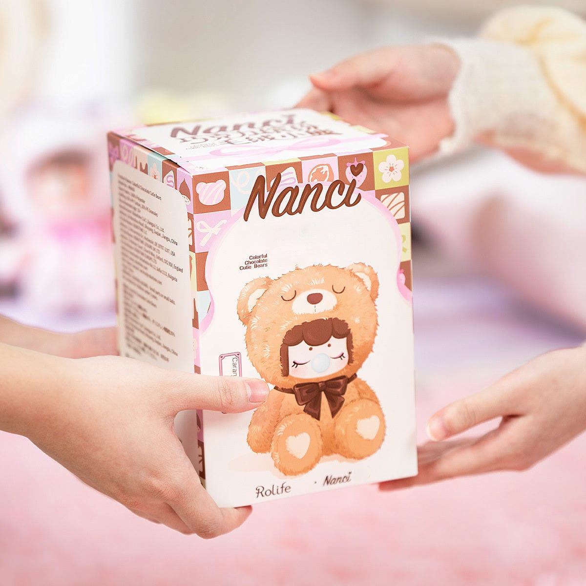 Nanci Colorful Chocolate Bears Plush Blind Box