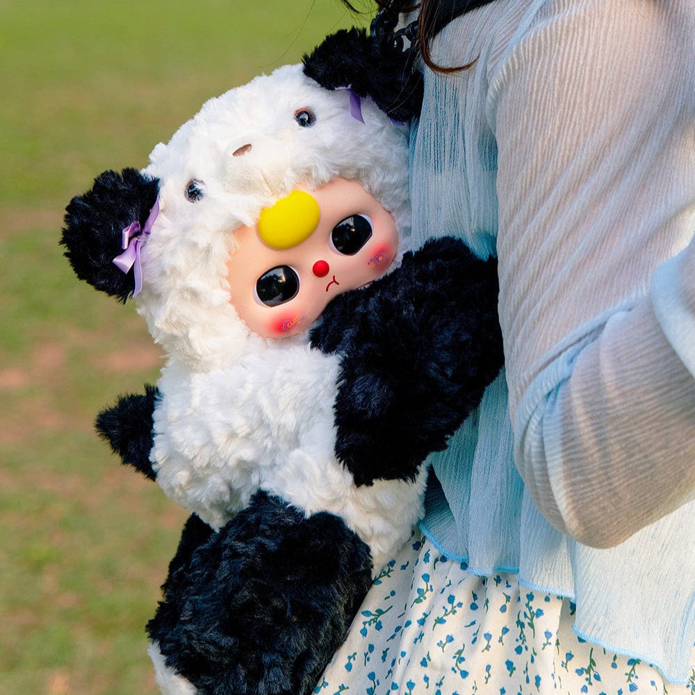 Baby Three Hugging Baby Backpack Plush Blind Box
