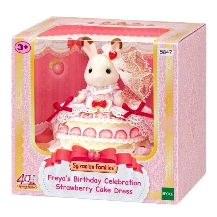 Calico Critters Freya Strawberry Dress