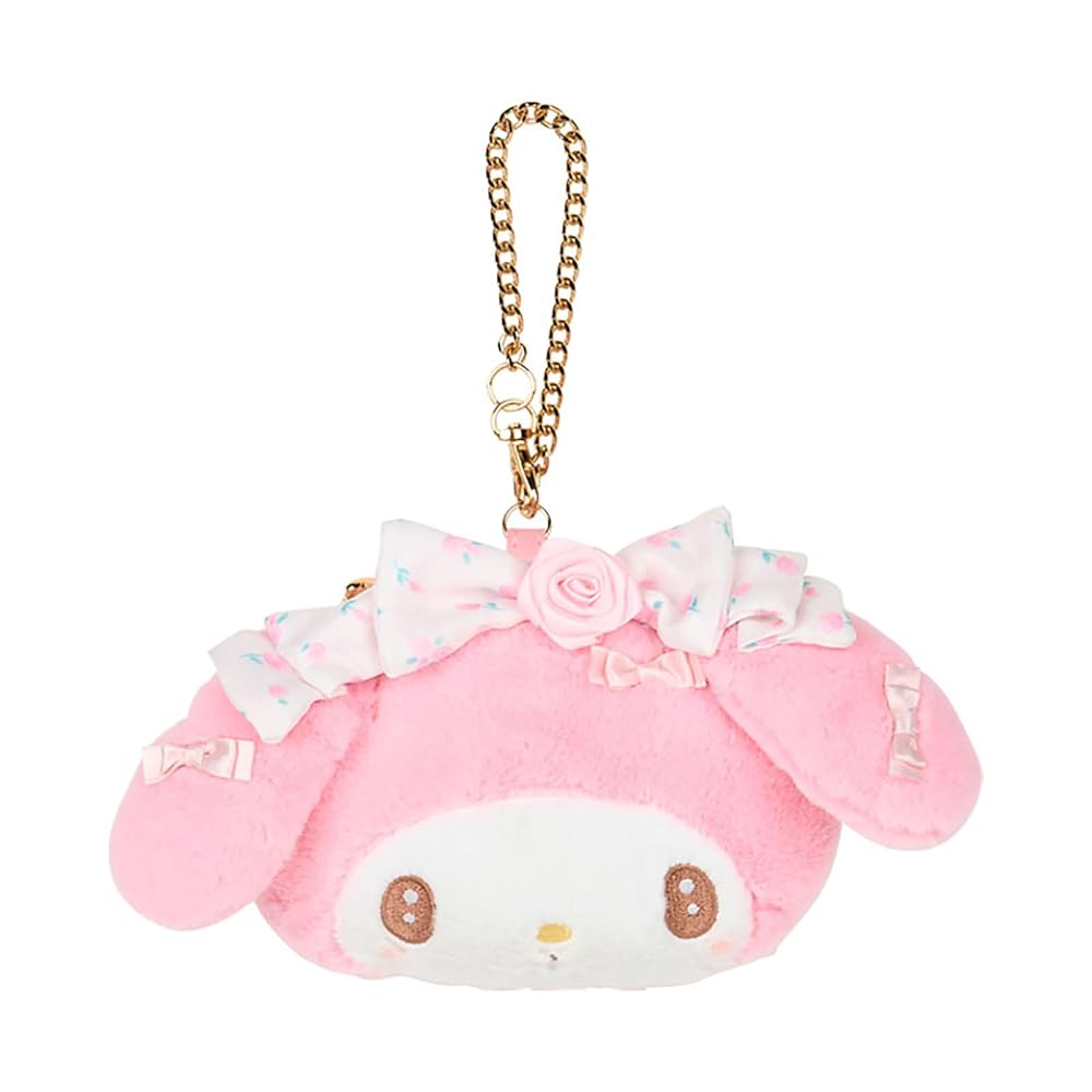 My Melody Rose Card Holder Keychain