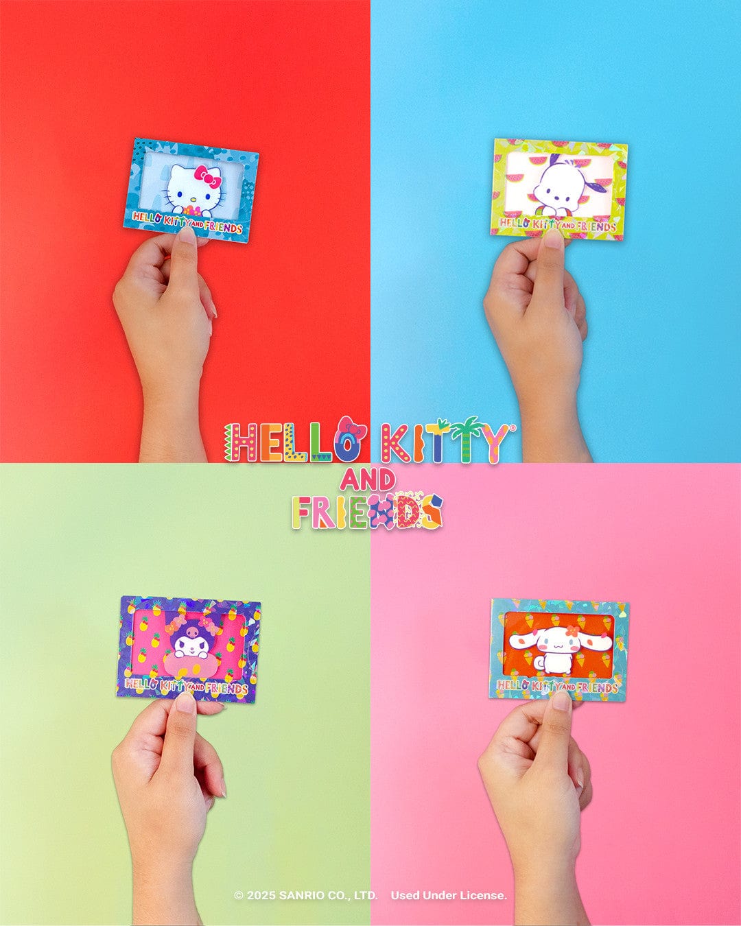 Hello Kitty and Friends Series 3 Tropical CYBERCEL 3-Card Pack