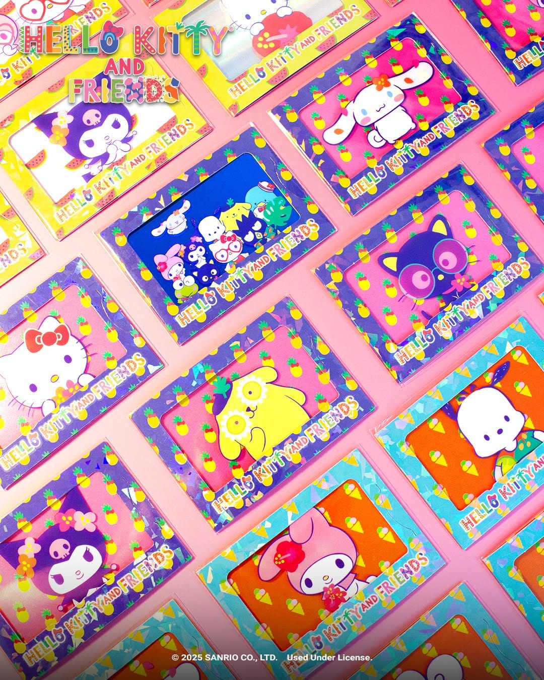 Hello Kitty and Friends Series 3 Tropical CYBERCEL 3-Card Pack