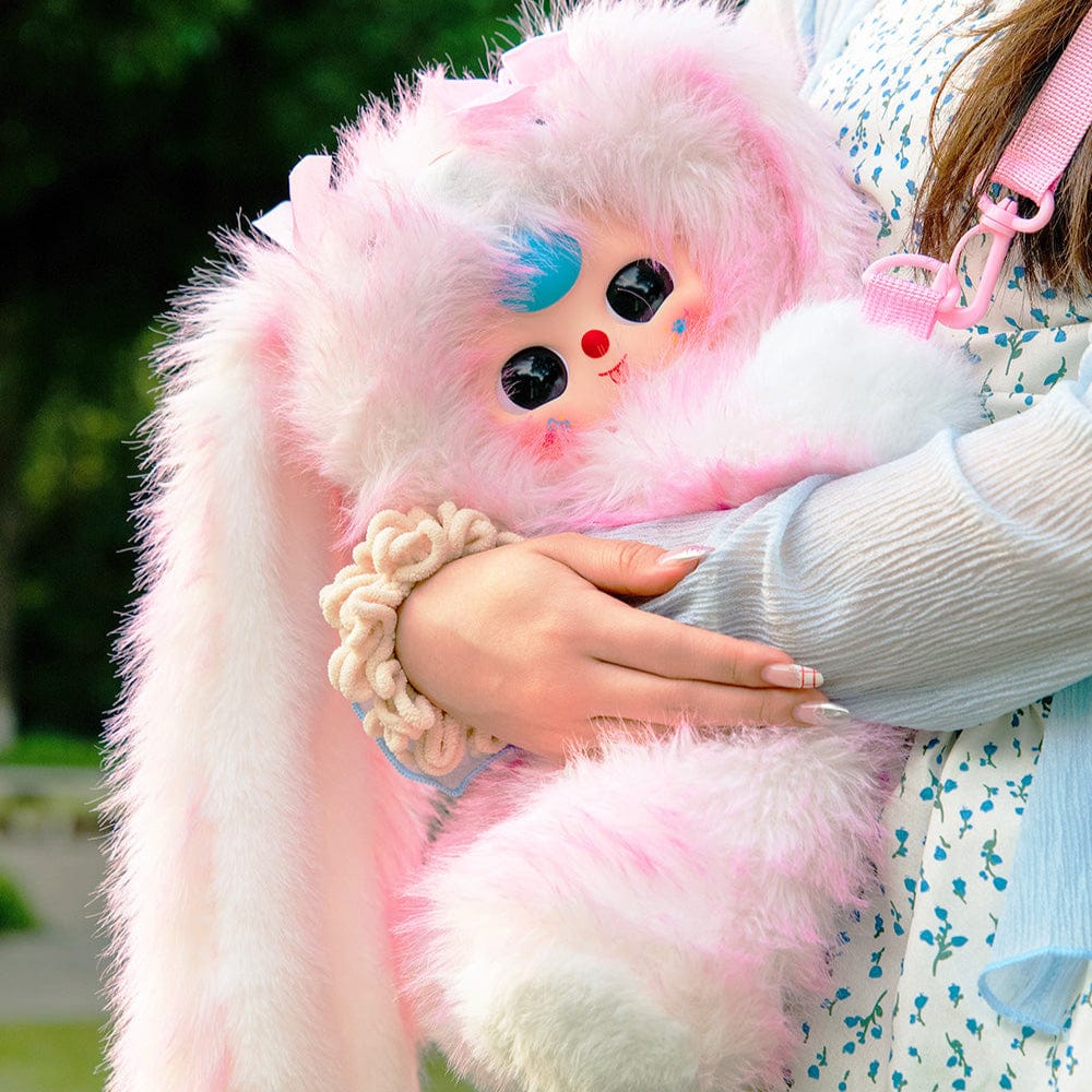 Baby Three Hugging Baby Backpack Plush Blind Box