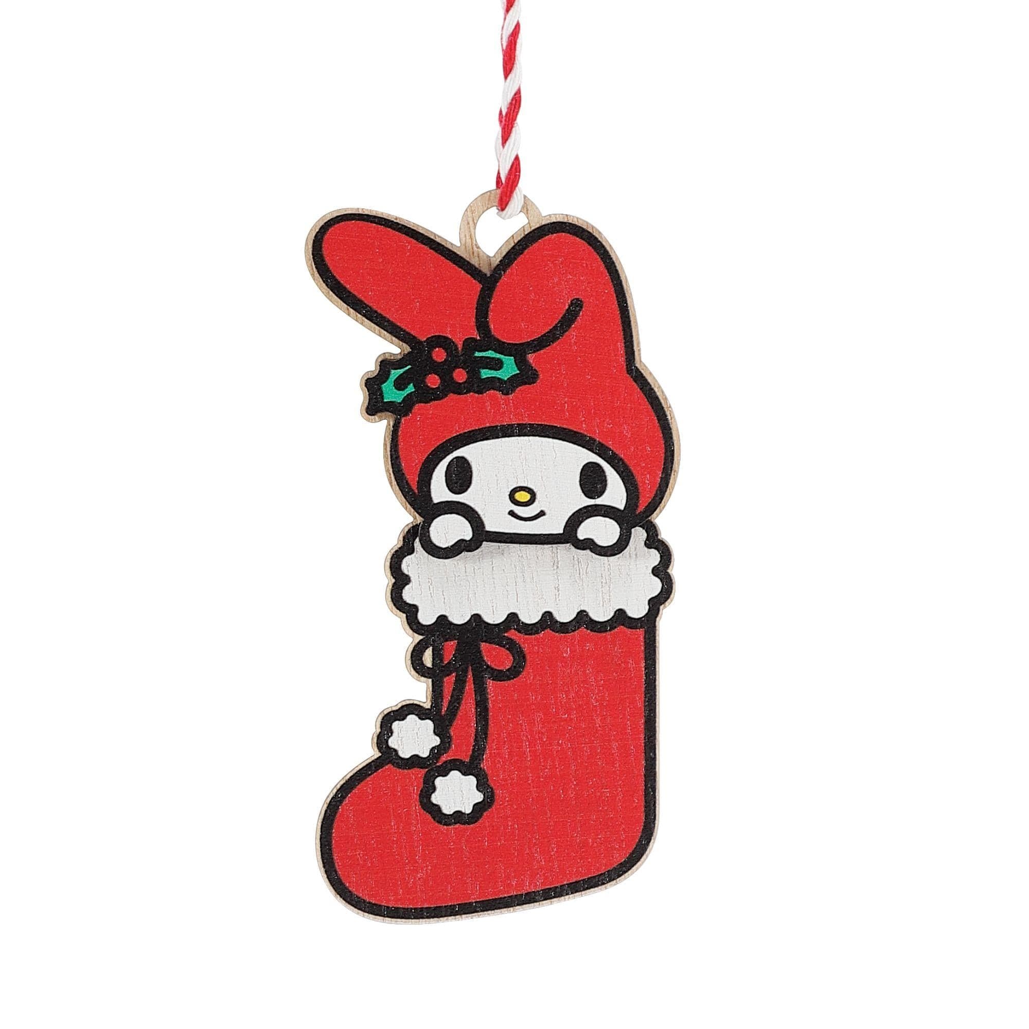 My Melody Stocking Gift Tag Ornament