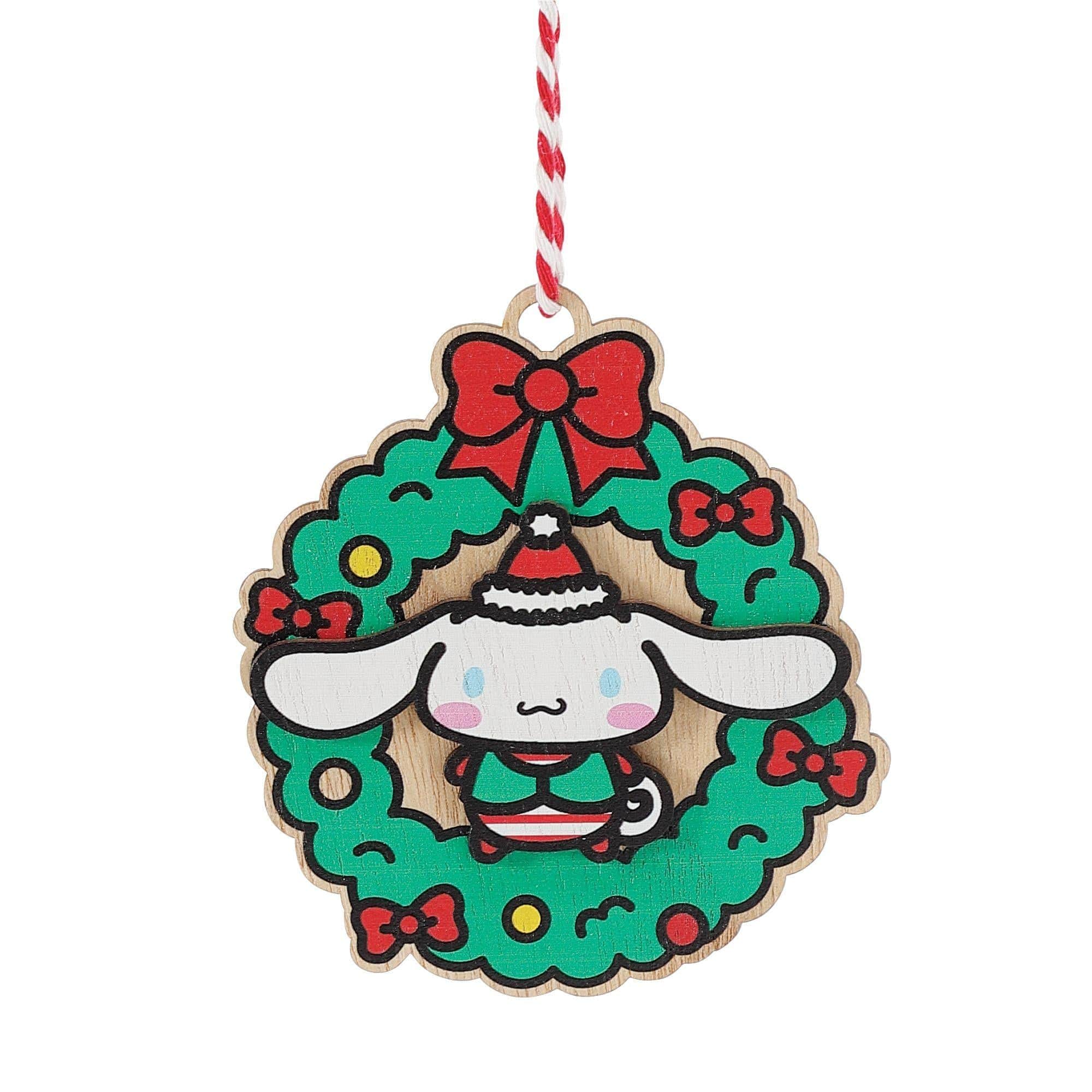 Cinnamoroll Wreath Gift Tag Ornament