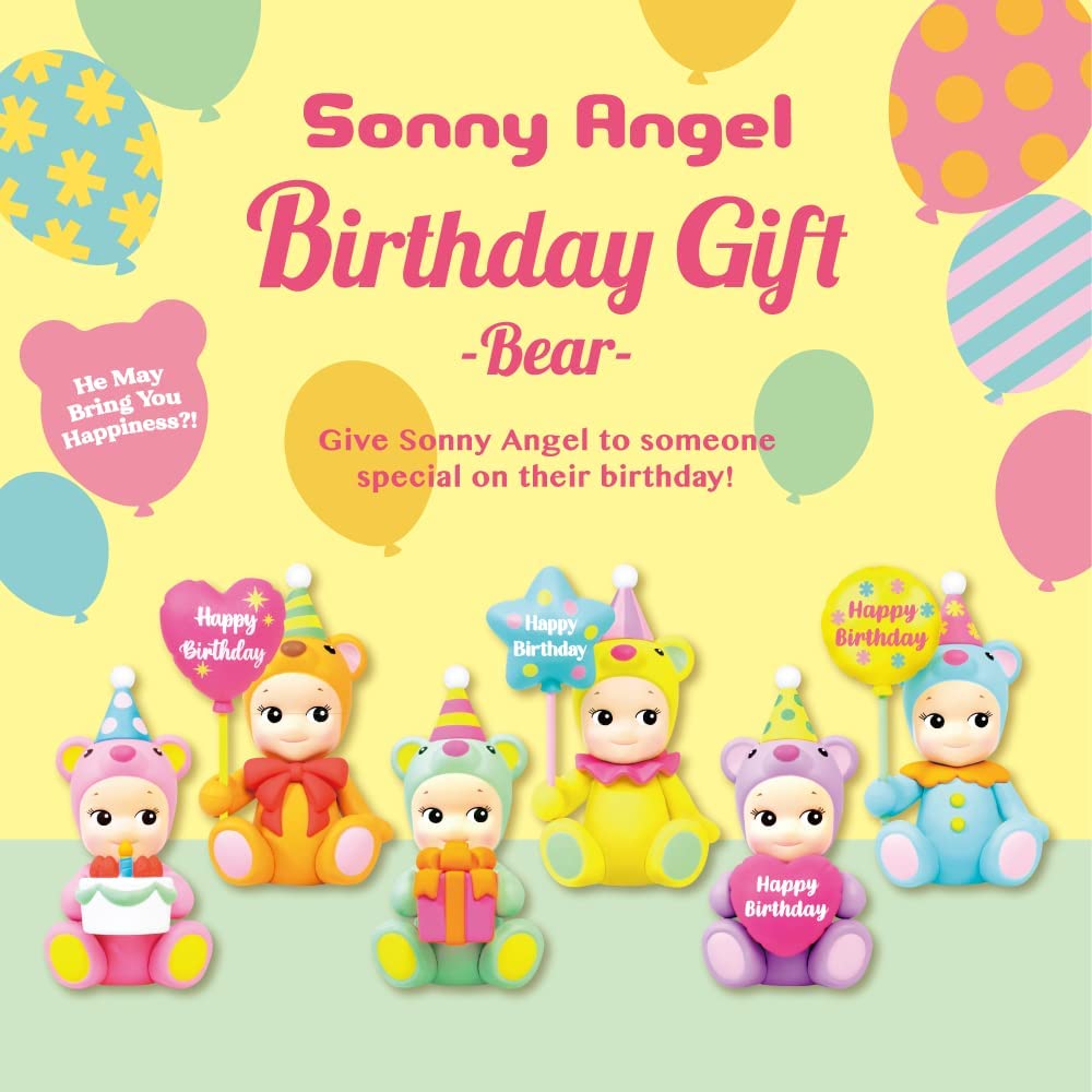 Sonny Angel Birthday Gift Series Bear Version Blind Box