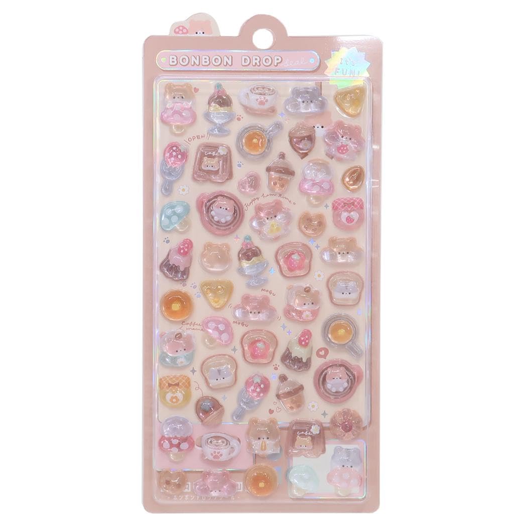 Hamuhamu Bonbon Drop Q-Lia Stickers