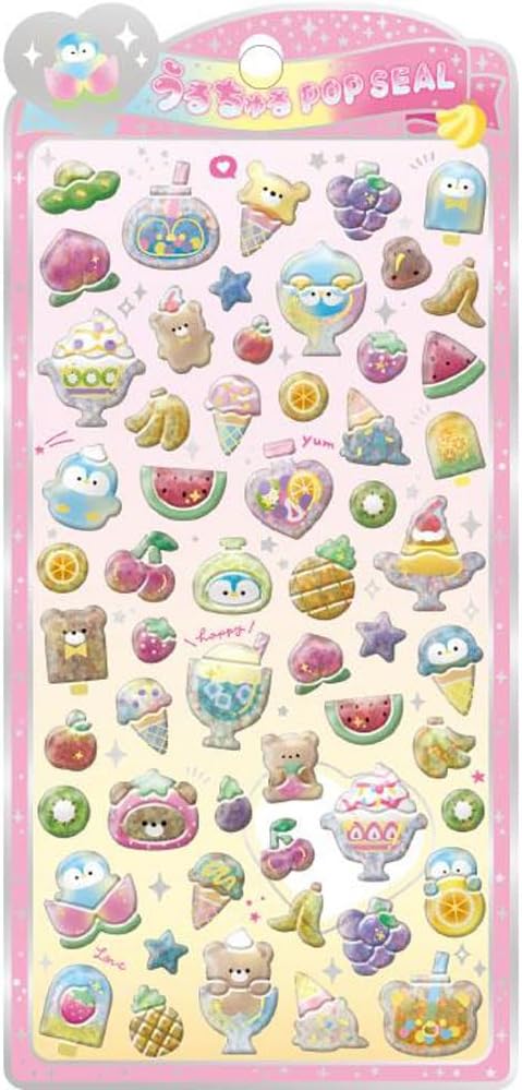Fruits Uruchuru Crux Stickers