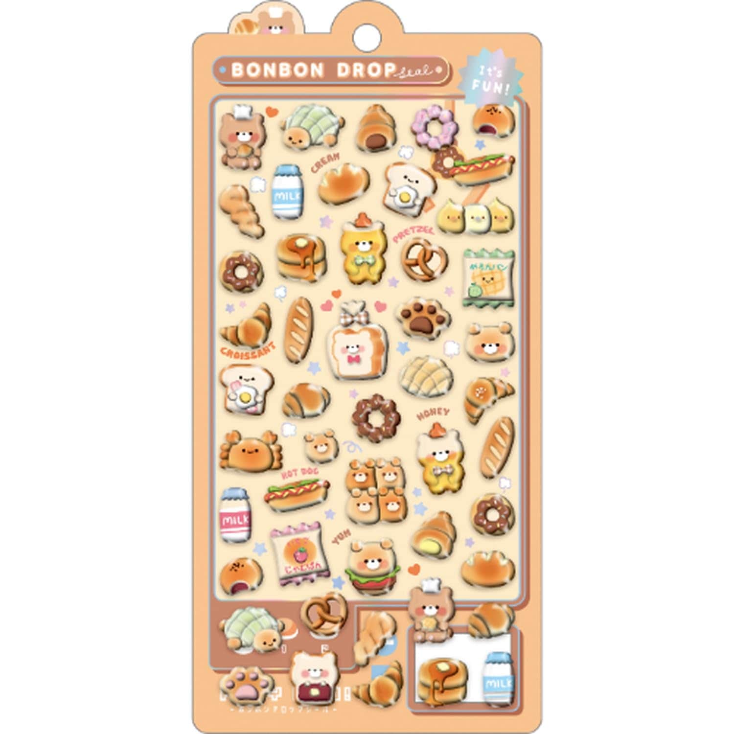 Hot & Steamy Bonbon Drop Q-Lia Stickers