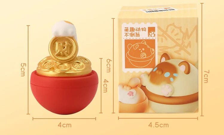 Roly Poly Animals Ball Blind Box