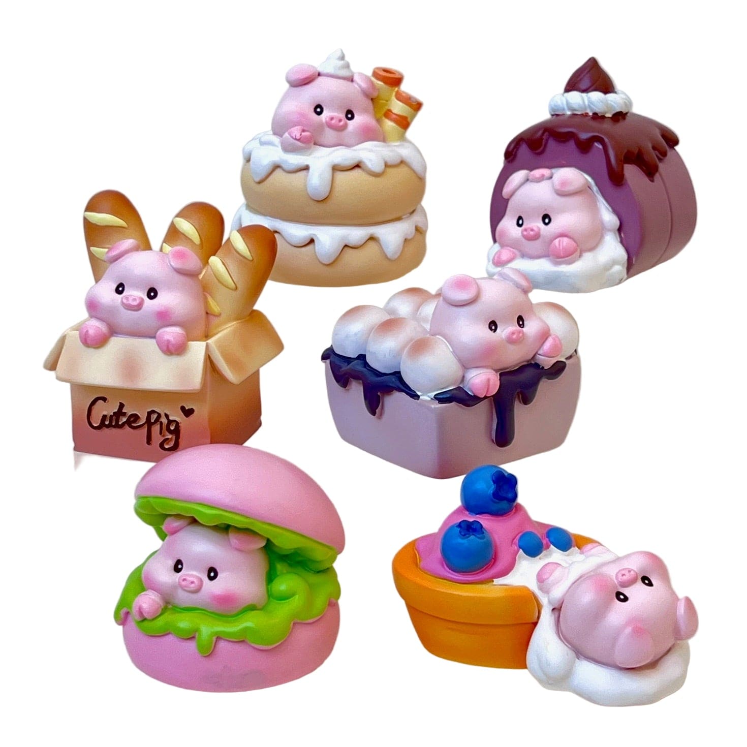 Dessert Piggy Figure Blind Box