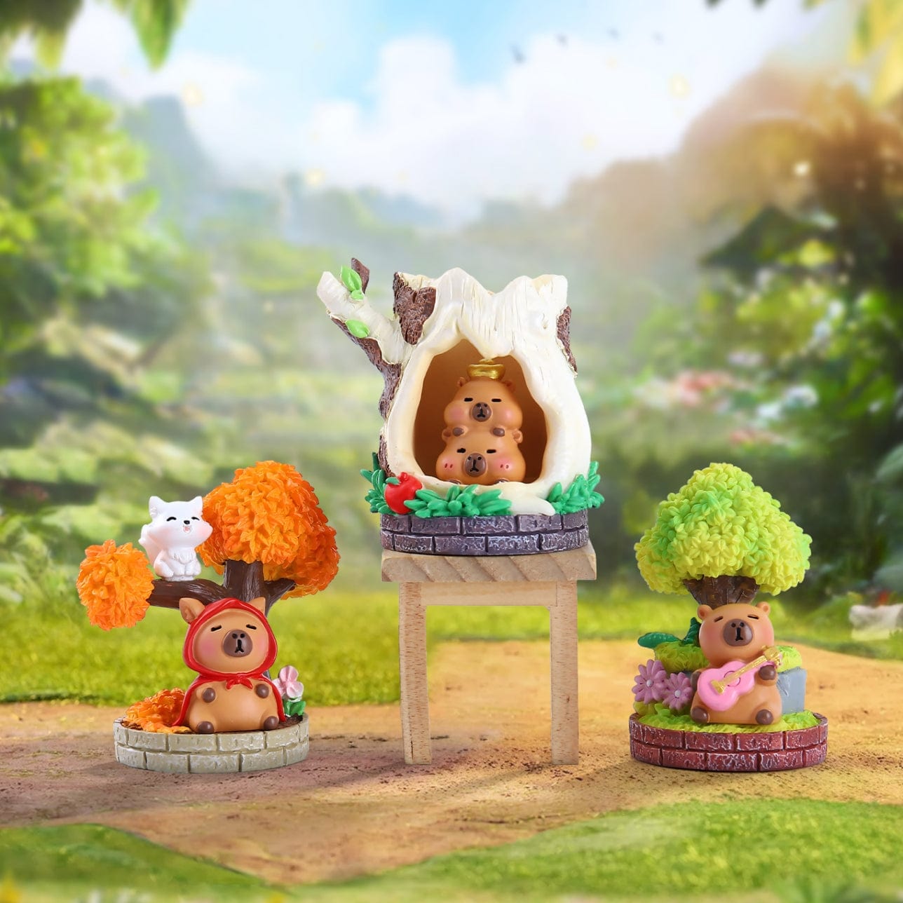 Capybara Forest Blind Box Figure Blind Box