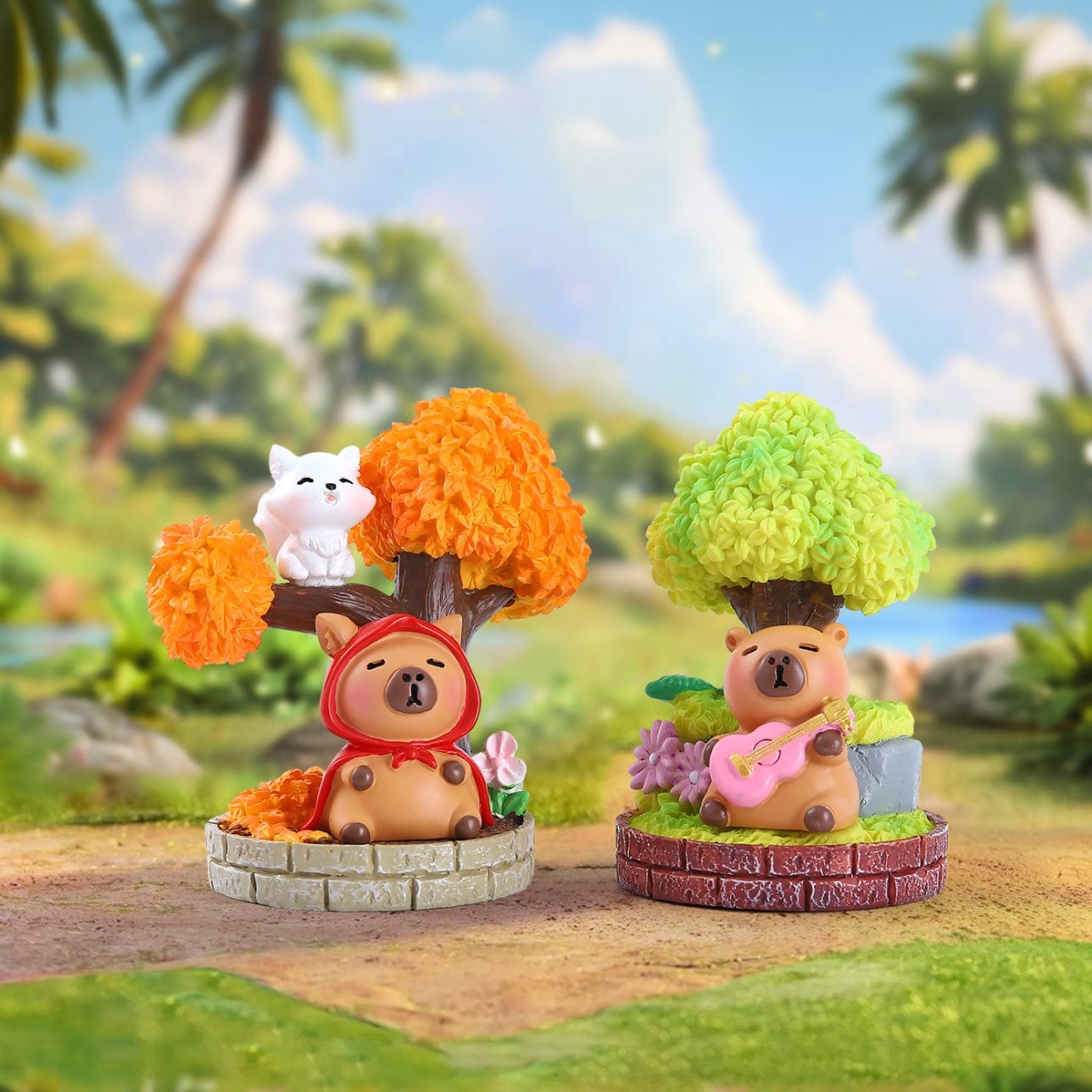 Capybara Forest Blind Box Figure Blind Box