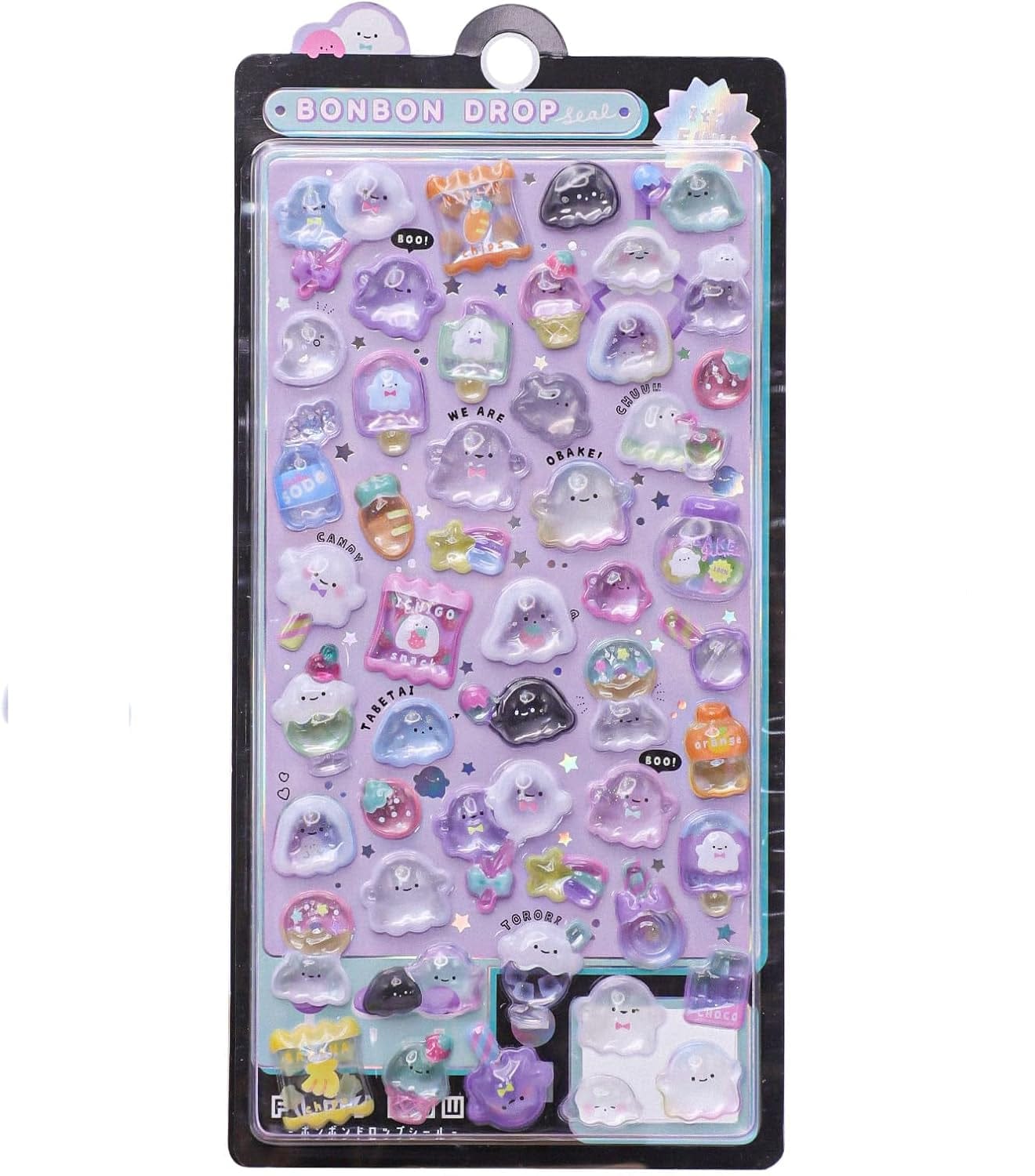Obake Bonbon Drop Q-Lia Stickers