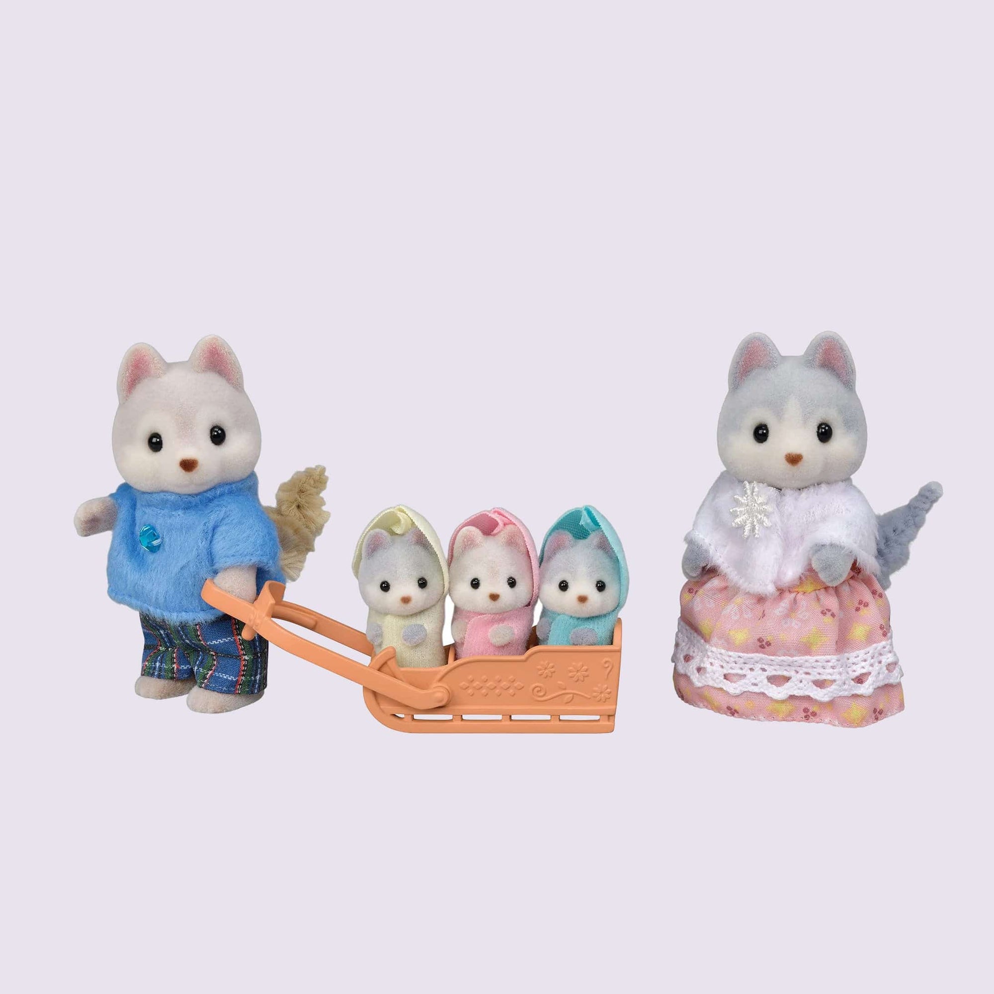 Husky Family Calico Critters Playset