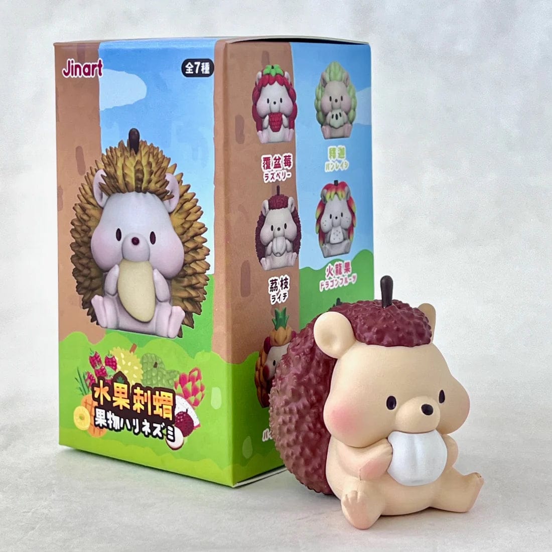 Fruity Hedgehogs Mini Figure Blind Box