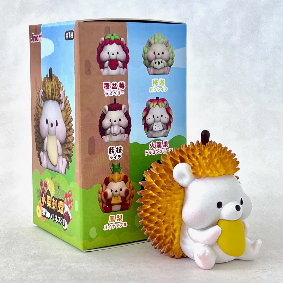 Fruity Hedgehogs Mini Figure Blind Box